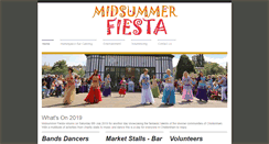Desktop Screenshot of midsummerfiesta.com